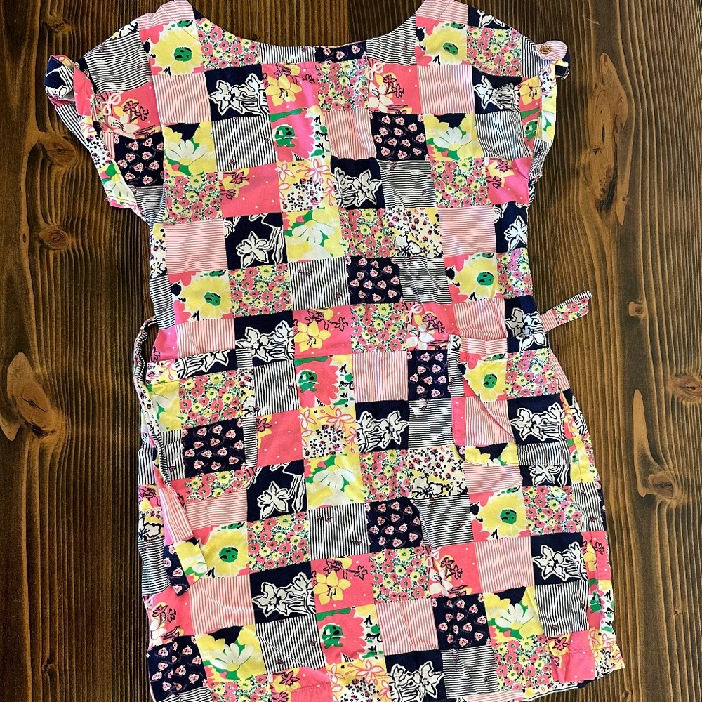 Lilly Pulitzer - checked paisley dress size Small (S)